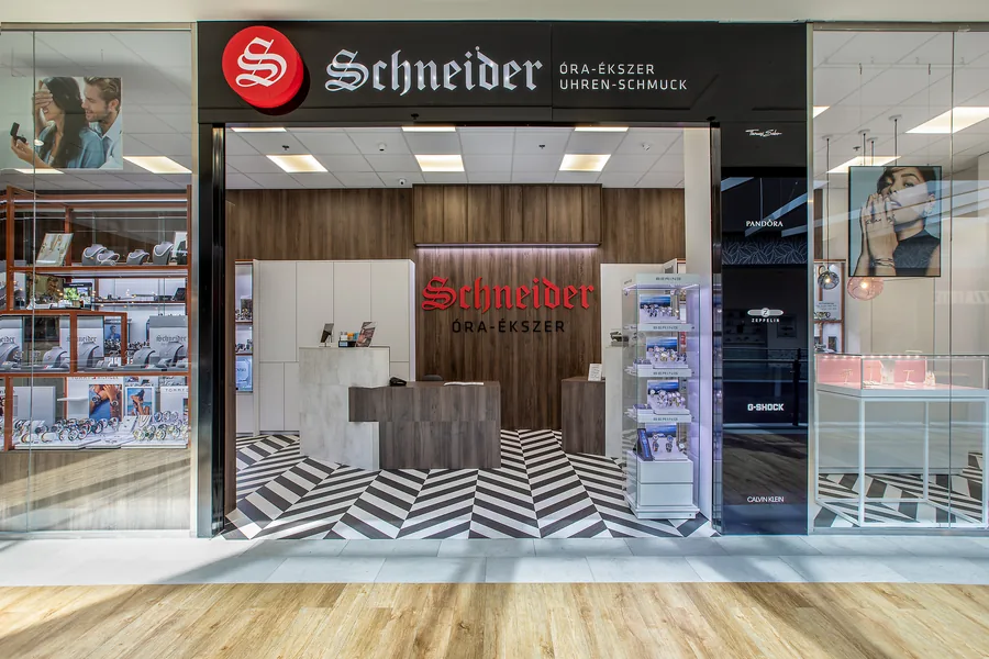 Schneider Óra-Ékszer Sopron Plaza